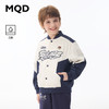 【MQD】童装男大童三防春美式学院拼接棒球服外套 商品缩略图0