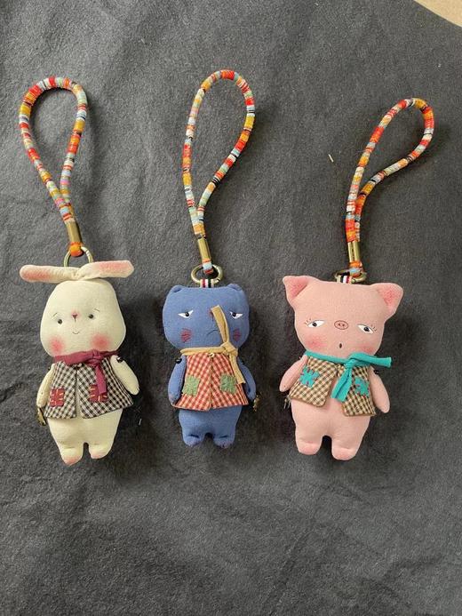 出口日本包挂、钥匙扣布偶玩偶，纯手工！ 商品图0