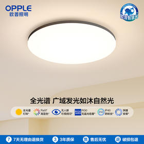 OPPLE欧普照明铭宇卧室极简风圆形吸顶灯