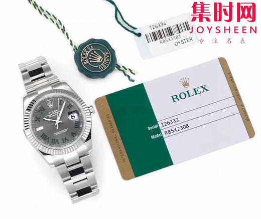 劳力士日志型41系列 男士腕表 绿萝
机芯：搭载改Cal.3235 商品图8