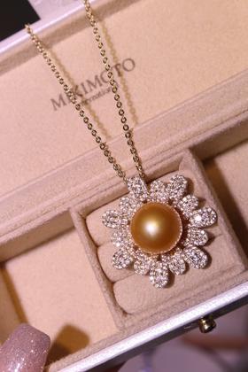 南洋金珠吊坠 11-12mm