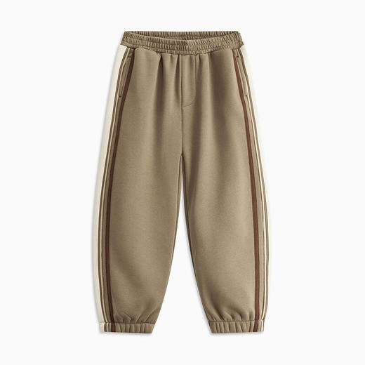 【MQD】童装男大童冬新款学院风运动条杠针织裤 商品图4