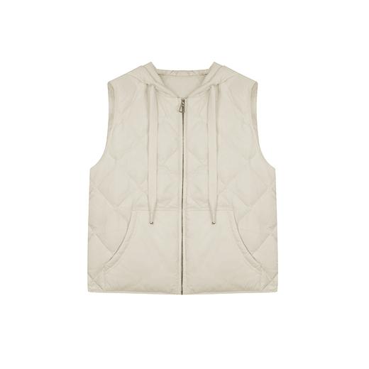 N°28【大衣伴侣】秋冬款保暖舒适云感坎肩羽绒马甲（连帽款）8A51Y302 商品图2