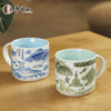 牛首山文创牛首印象马克杯山水花骨瓷水杯实用送女生闺蜜生日礼物 商品缩略图2