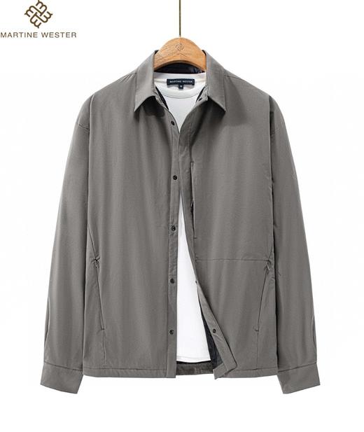 Martine Wester 男式舒乐特面料Octa里寸中长款风衣  11063521 商品图1