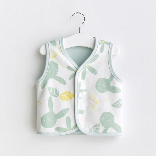 【卡通印花双层马甲，亲肤舒适，穿脱方便】婴儿马甲春秋冬幼儿外穿 男童女童坎肩内穿 儿童小马夹 宝宝背心外套-QQ 商品图7
