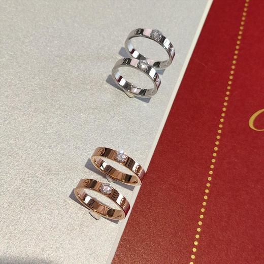 卡地亚 经典love螺丝戒指 凸钻款（XTY） 商品图4