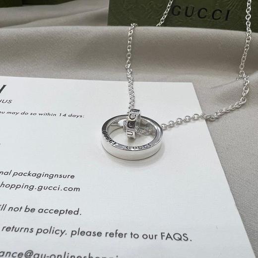 古驰*双环项链（SLB） 商品图1