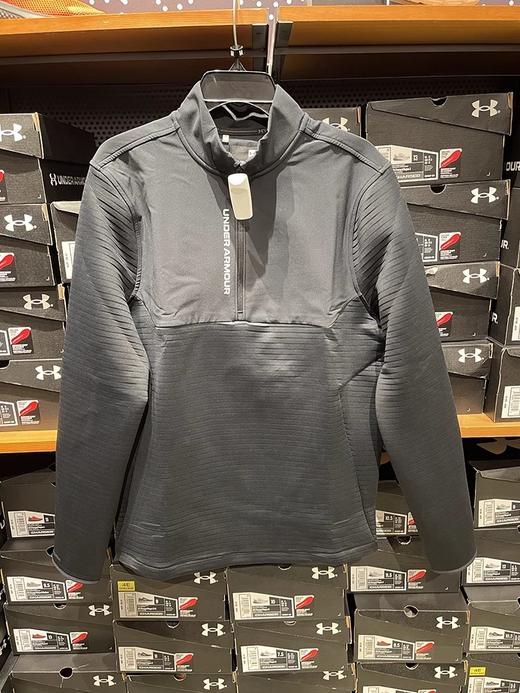 Under Armour/安德玛 男士UA Storm防泼水宽松立领半拉链长袖卫衣 商品图0