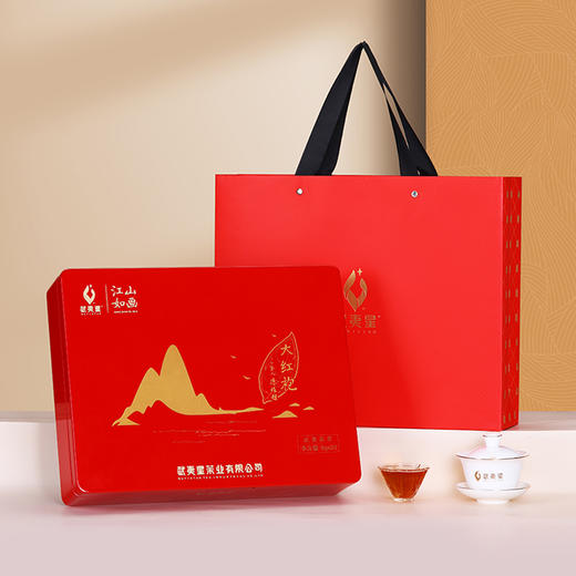 武夷星 江山如画  正岩 大红袍 武夷岩茶 礼盒装 160g 商品图1