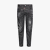 【一】DSQUARED2 男士 Tidy Biker  字母徽标贴花棉质休闲牛仔裤 黑色 S74LB1579 S30357 900 商品缩略图0