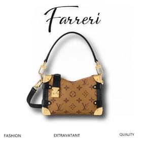 驴家M47139  软盒子小号 黑色配皮 side trunk mini手袋