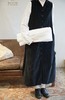 ALBUM DI FAMIGLIA 天鹅绒长款无袖背心裙连衣裙(棉衬里) 商品缩略图3