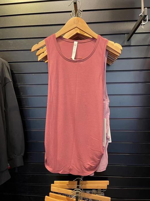 Lululemon/露露乐檬 Round Two Tank 女士宽松速干运动休闲背心 商品图2