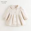 马克珍妮女童甜酷小翻领皮衣儿童中长款外套2024年秋冬新款241023 商品缩略图3