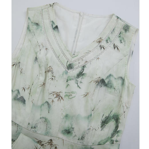 司歌印花两件套连衣裙秋TO901261X 商品图4