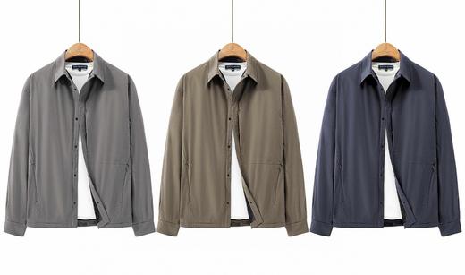 Martine Wester 男式舒乐特面料Octa里寸中长款风衣  11063521 商品图0