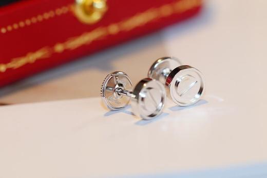 卡地亚精雕机雕刻Love系列金银双色耳钉（SJ） 商品图2