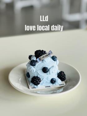 瓦尔登湖·mini藻蓝蛋白酸奶蛋糕