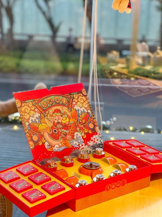 武夷山大红袍茶叶礼盒装高档肉桂岩茶浓香型普洱茶小沱茶过节送礼_ym 商品图9