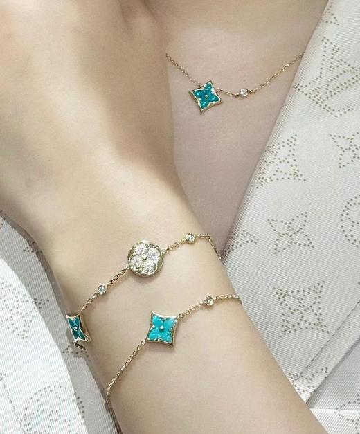 驴家新品天河石Blossom项链Blossom系列项链/耳钉/手链（XTY） 商品图10