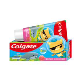 高露洁70g蜜桃奶香味6岁以上儿童牙膏