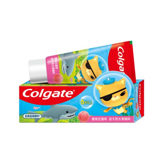 高露洁70g蜜桃奶香味6岁以上儿童牙膏 商品图0