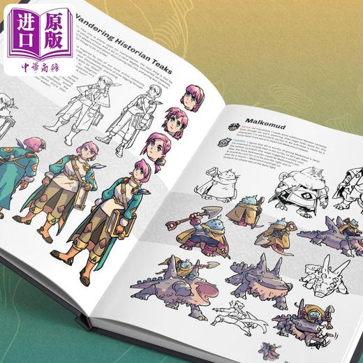 【中商原版】Sea of Stars: The Concept Art of Bryce Kho 进口艺术 星之海游戏概念艺术集 布莱斯·科霍 3dtotal 商品图2