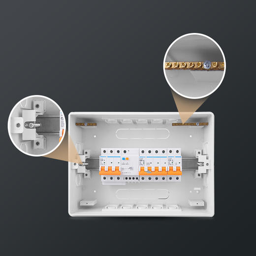 KS240全塑宽体暗装（纯白） 商品图3