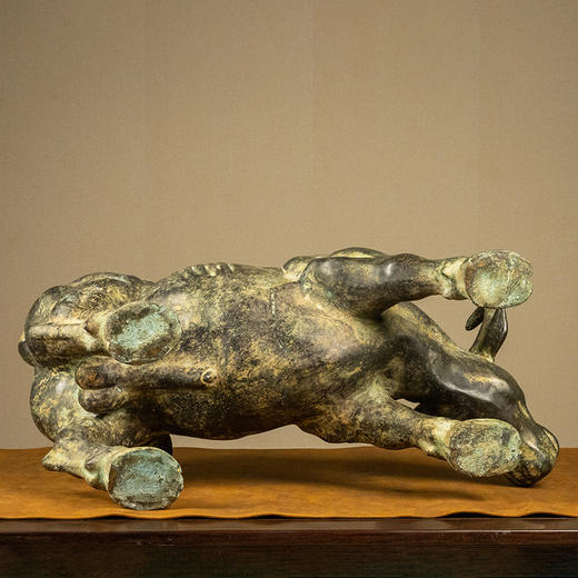 清 错金铜牛摆件 商品图3