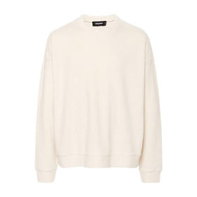 【一】DSQUARED2 男士混纺棉质长袖卫衣 米色 S74GU0824 D20024 101