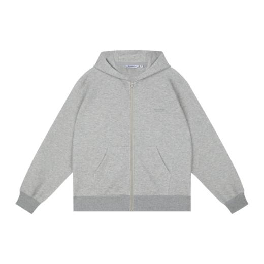 WassupHouse 拉链空气层连帽卫衣 商品图8