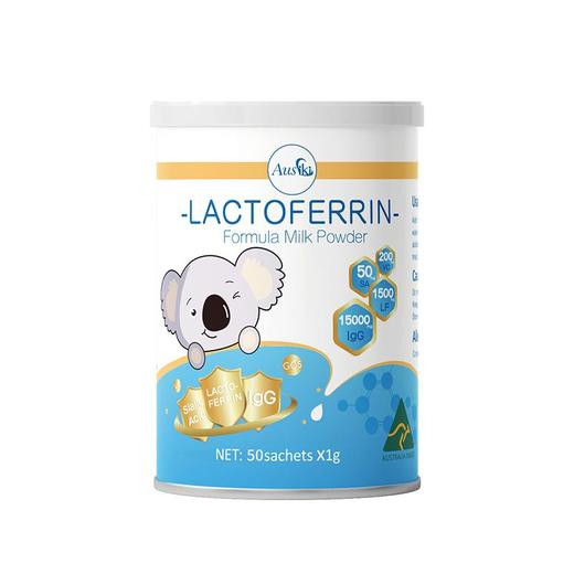 【保税】澳洲Ausiki澳爱优 小考拉高含量乳铁蛋白粉 50g 商品图0
