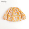 马克珍妮女童满底碎花纯棉法式衬衫2024年秋装新款241800 商品缩略图1