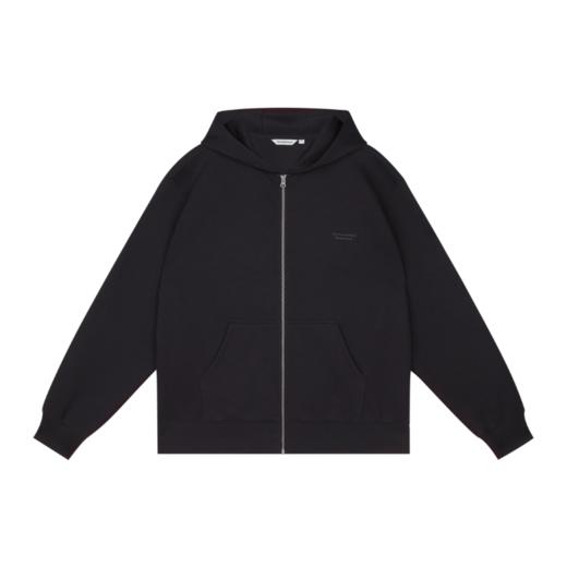 WassupHouse 拉链空气层连帽卫衣 商品图7