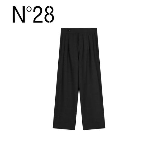 【破价】N°28【老钱西裤】气质时尚高腰休闲裤垂感不易皱直筒裤长裤9A51K025 商品图1