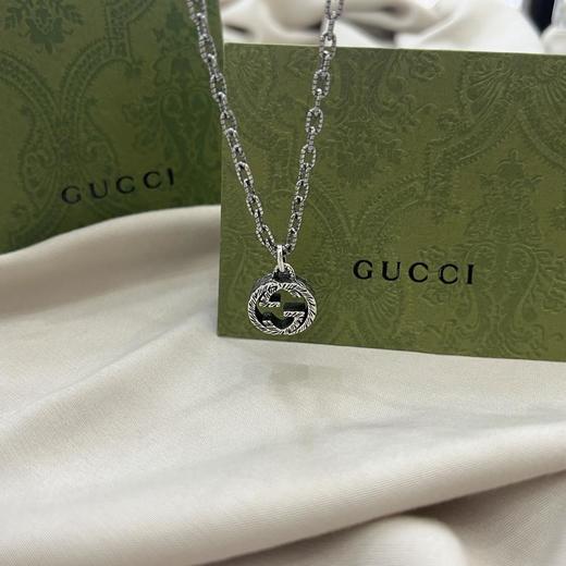 古驰925纯银双GInterlocking项链（SLB） 商品图8