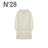 【破价】N°28 秋冬款气质时尚毛呢大衣连帽围脖式设计防风外套8A51D531 商品缩略图1