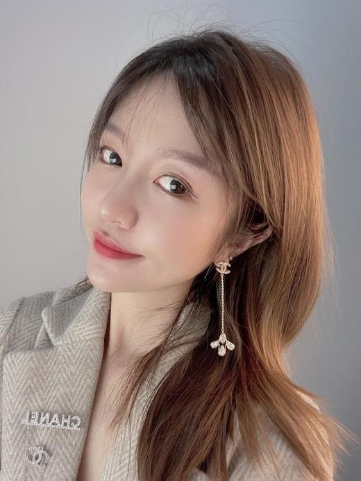 香奈儿施华洛水晶水滴耳环（XTY） 商品图1