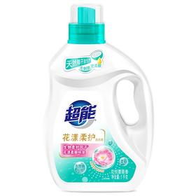 超能  花漾柔护洗衣液_1kg+500g*2袋补充装