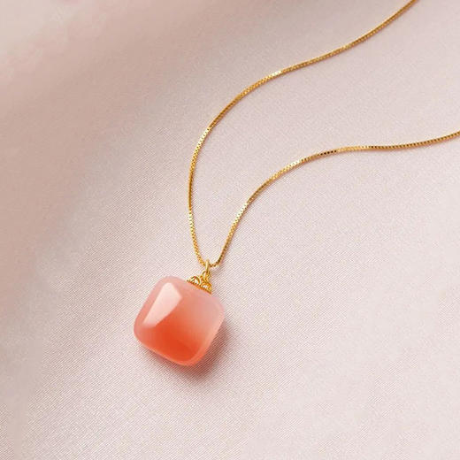 粉嫩水灵盐源玛瑙 多款可选 商品图2