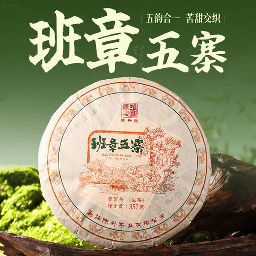 陈升号 2024年班章五寨357g（生茶） 商品图0