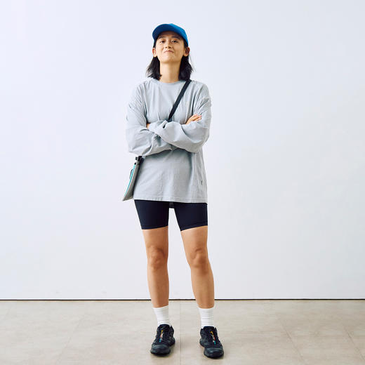 吃茶去chichaqu2024速干吸湿排汗棉感防晒撞色明线T恤户外运动 商品图1