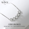 Winy925纯银繁花之梦项链送女友闺蜜节日生日礼物 商品缩略图3