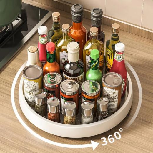 【积分兑换】厨房调料旋转置物架 商品图0