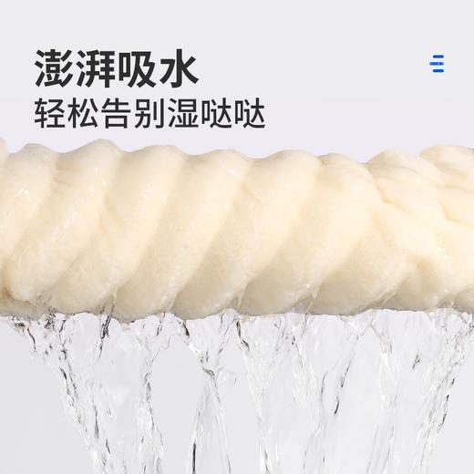 糖果条绒珊瑚绒浴巾女新款柔软吸水速干不掉毛洗澡家用加厚大毛巾 商品图3