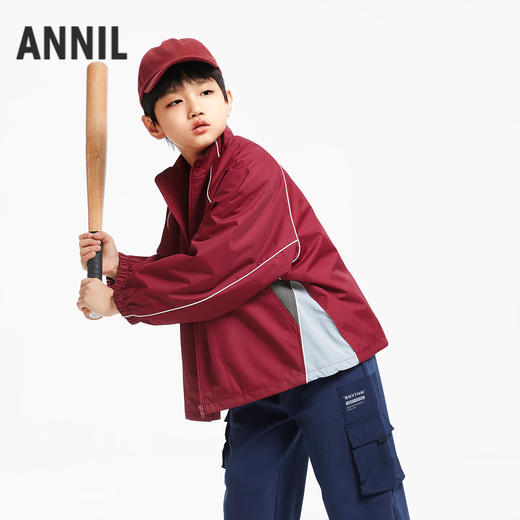 男童户外三防外套新款安奈儿童装实体店同款AB435524 商品图2