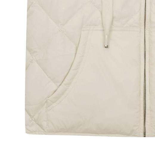 N°28【大衣伴侣】秋冬款保暖舒适云感坎肩羽绒马甲（连帽款）8A51Y302 商品图4