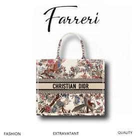 D家 托特包 Tote 喜鹊白 限定系列D家