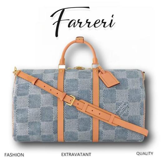 驴家M40739   牛仔旅行袋50 商品图0